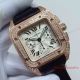 2017 Swiss Replica Cartier Santos 100 Watch Rose Gold Diamond Bezel 7750 Automatic (2)_th.jpg